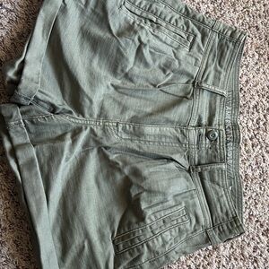 American Eagle Outfitters Olive Cargo Shorts